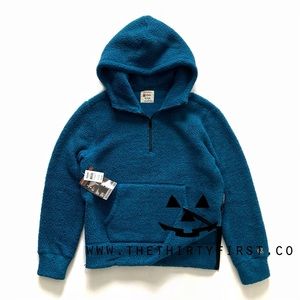NWT Todd Snyder x Champion Deep Pile Sherpa Hoodie